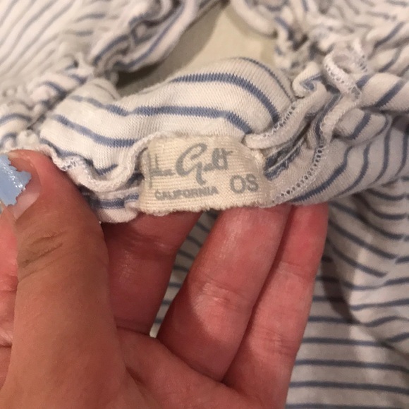 Brandy Melville Jessie Striped Off Shoulder Top - Picture 3 of 3